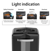 Bonsaii Paper Shredder, 18-Sheet 60-Minutes Shredder for Office Heavy Duty Cross-Cut Shredder with 6 Gallon Pullout Basket 4 Casters